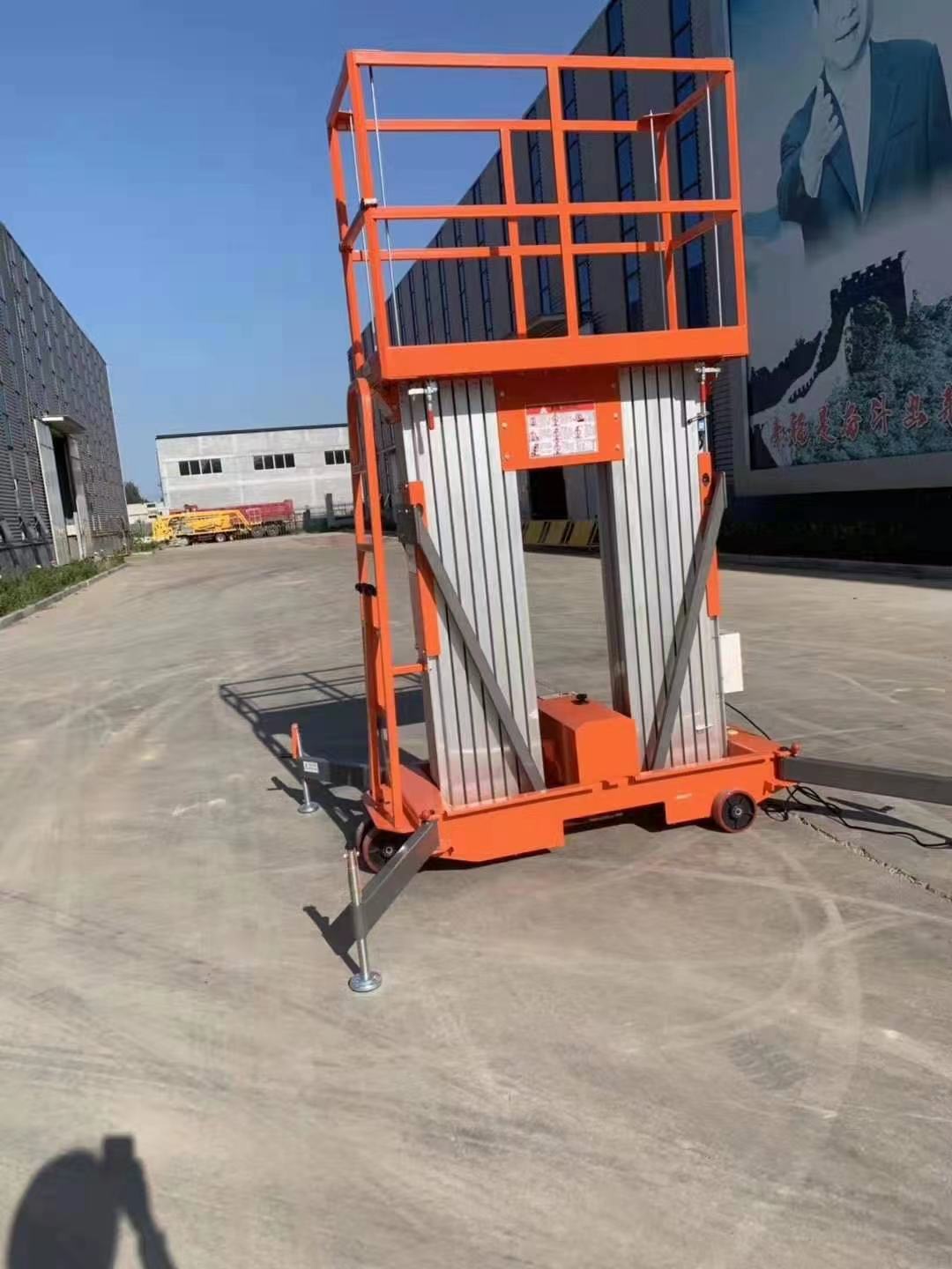 東莞起落機三種好的保護方式省錢!(圖1) 多柱鋁合金起落平臺
